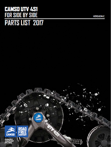 2017 Camso UTV 4S1 Parts Manual