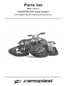 Camoplast & Camso ATV Track Parts