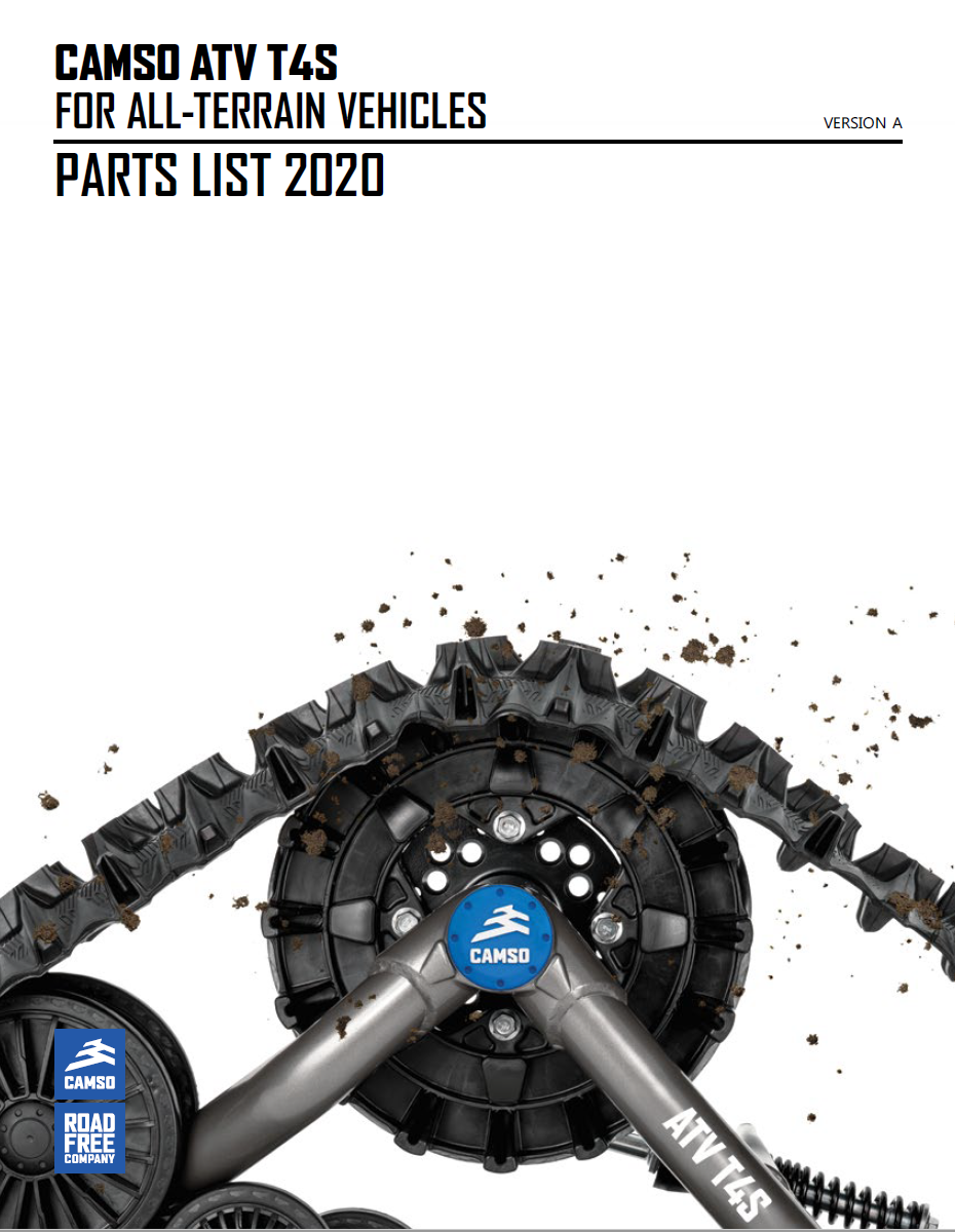 2020 Camso ATV T4S Parts List