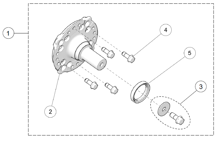 2024 CAMSO ATV T4S S-KIT MULTI MODEL HUB PARTS DIAGRAM