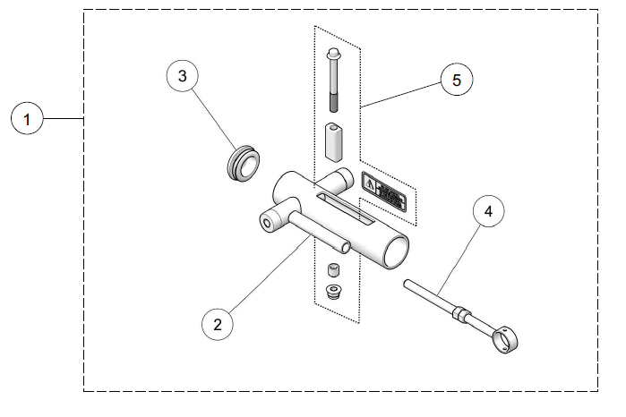 2024 CAMSO ATV T4S SHORT TRACK TENSIONER KIT PARTS DIAGRAM