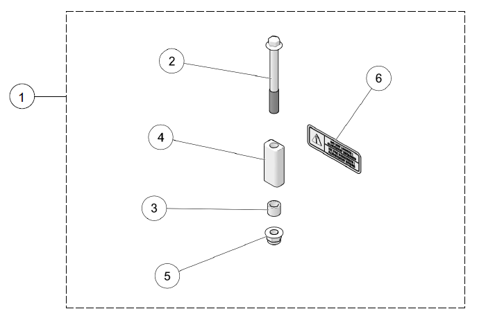 2024 CAMSO ATV T4S TENSIONER BUSHING KIT PARTS DIAGRAM