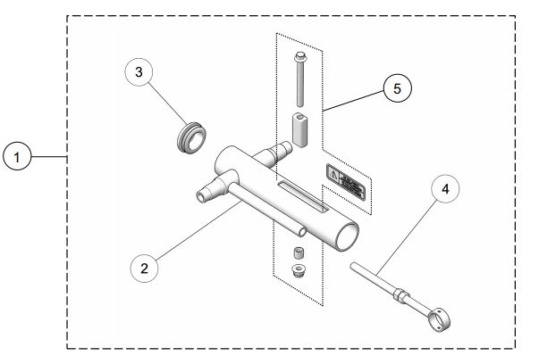 2024 CAMSO X4S LONG TRACK TENSIONER KIT PARTS LIST