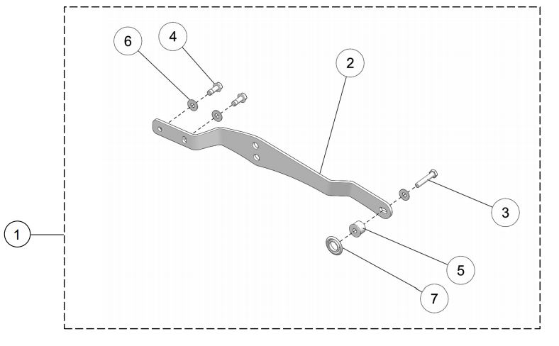 2024 CAMSO X4S RIGHT HAND ANTI ROTATION RIGID SUSPENSION PARTS LIST